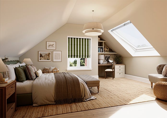 The British Stripe Co. Henry, Highlands No.1 - Roman Blind - Image 6